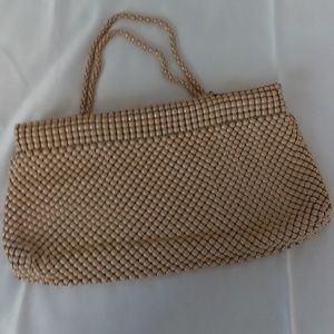 Vintage Beaded Whiting and Davis Co Purse